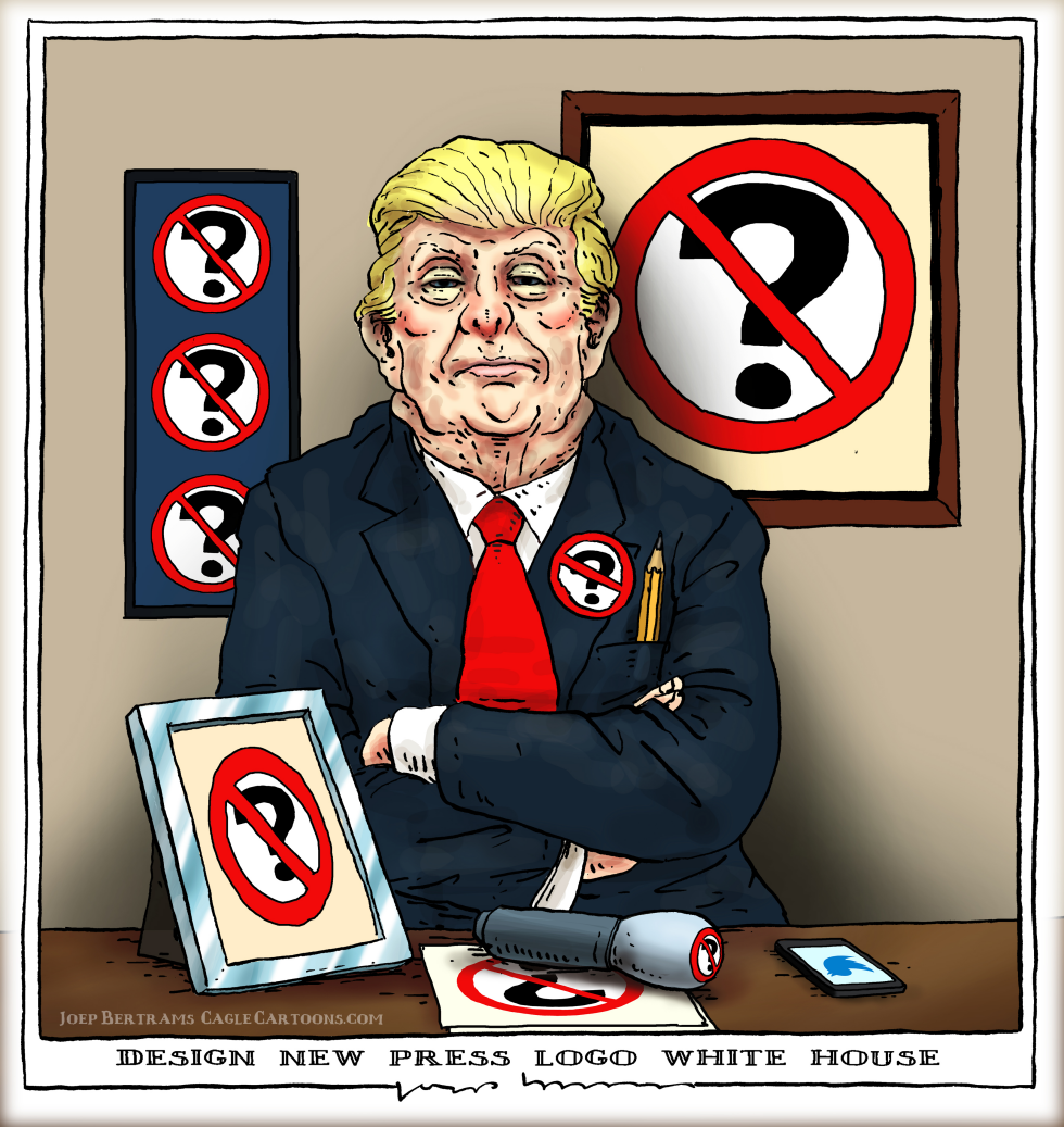  DESIGN NEW PRESS LOGO WHITE HOUSE by Joep Bertrams