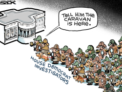 CARAVAN’S HERE by Steve Sack