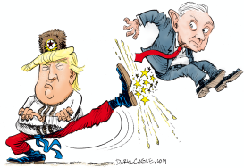 SESSIONS KICKED OUT by Daryl Cagle