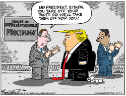 PRESIDENTIAL PROCTOLOGY by Bob Englehart