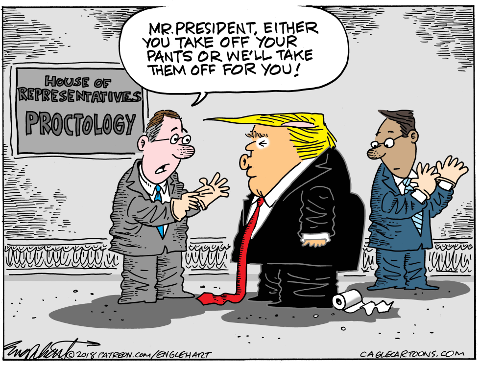  PRESIDENTIAL PROCTOLOGY by Bob Englehart