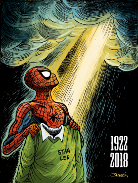 ADIOS STAN LEE by Dario Castillejos