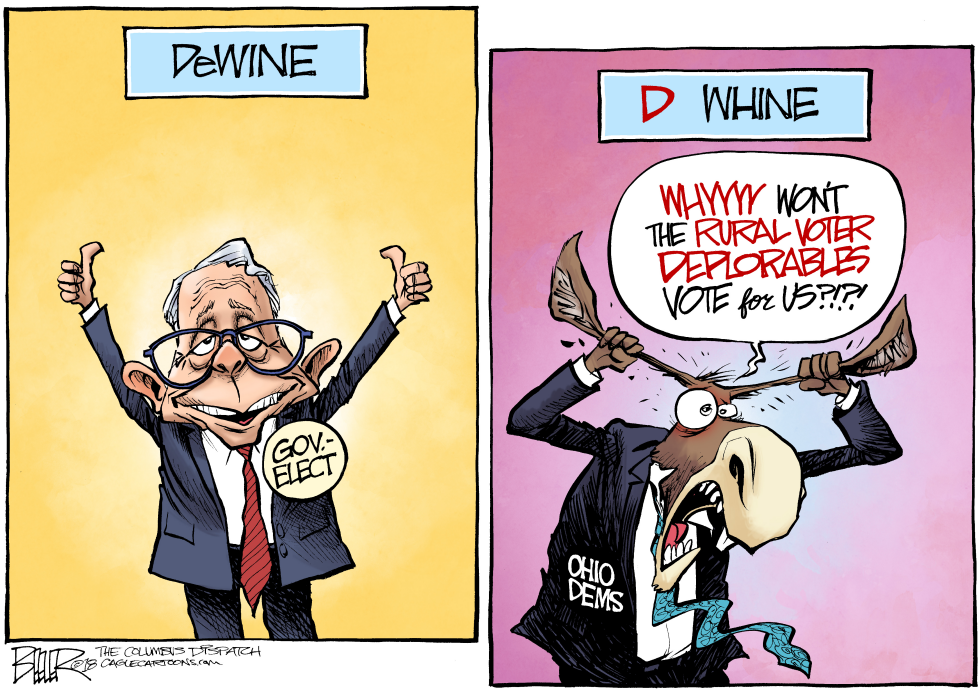  LOCAL OH DEWINE WINS by Nate Beeler