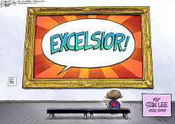 RIP STAN LEE by Nate Beeler