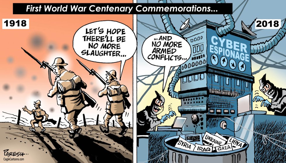  WORLD WAR1 CENTENARY by Paresh Nath