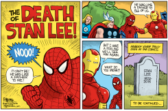 STAN LEE OBIT by Rick McKee