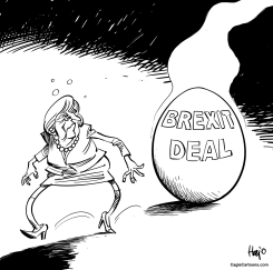 BREXIT DEAL FINALLY by Hajo de Reijger