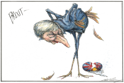 THERESA MAY AND BREXIT by Dale Cummings