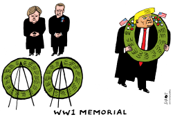 WW1 MEMORIAL TRUMP by Schot