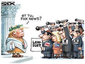 PRESS SUIT by Steve Sack