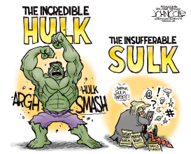 HULK AND SULK by John Cole