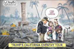 TRUMP CALIFORNIA EMPATHY TOUR by Ed Wexler