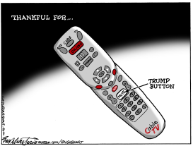 MUTE BUTTON by Bob Englehart