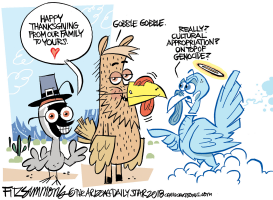 HAPPY THANKSGIVING by David Fitzsimmons