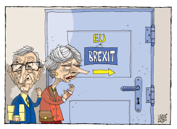 BREXIT EXIT LOCK by Nikola Listes