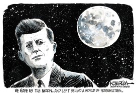 A JFK TRIBUTE by Jeff Koterba