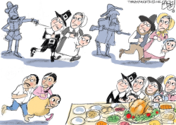 THANKSGIVING UTAH by Pat Bagley