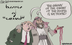 SAUDI PRINCE by Mike Keefe