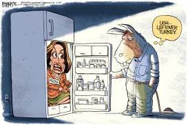 LEFTOVER PELOSI by Rick McKee