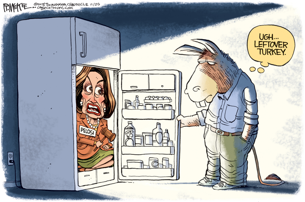  LEFTOVER PELOSI by Rick McKee