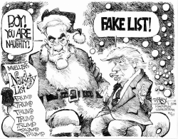 MUELLER'S NAUGHTY LIST by John Darkow