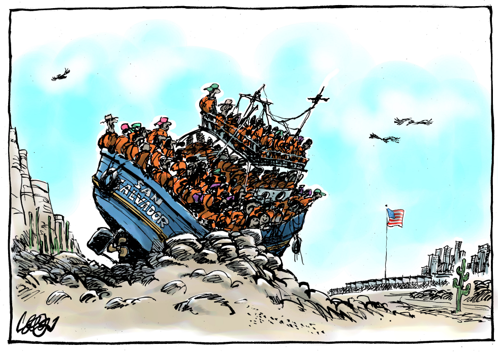  MIGRANTS FROM THE SOUTH by Jos Collignon