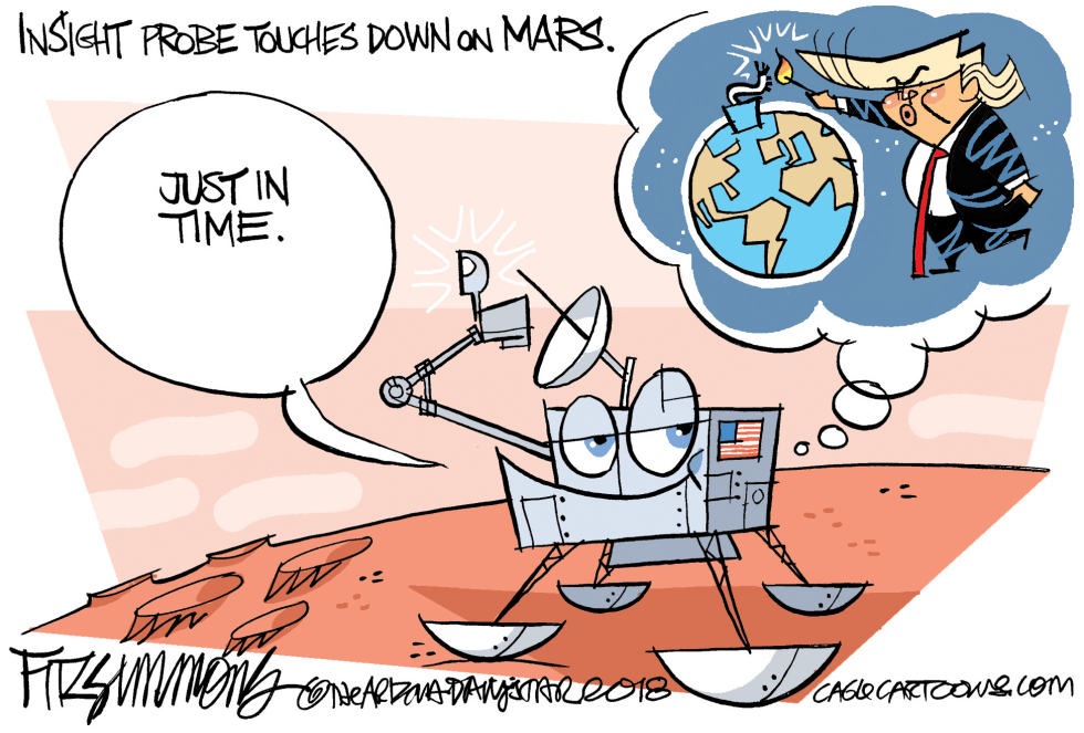  MARS by David Fitzsimmons