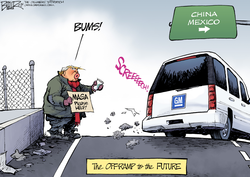  GENERAL MOTORS by Nate Beeler