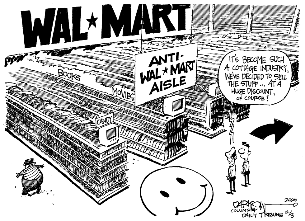  ANTI WAL-MART 120305 by John Darkow