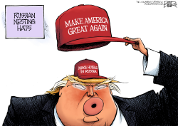 MAGA HATS by Nate Beeler