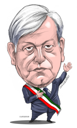 ANDRé MANUEL LóPEZ OBRADOR MEXICO by Arcadio Esquivel