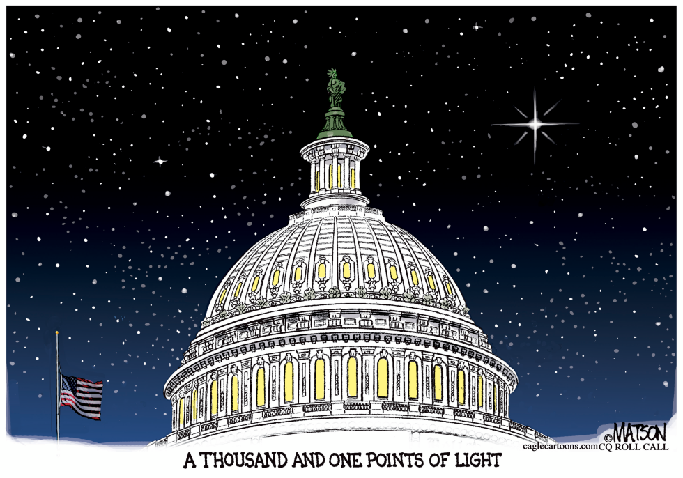  A THOUSAND AND ONE POINTS OF LIGHT by RJ Matson