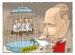 PUTIN AND UKRAINE PEACE by Nikola Listes