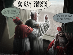 POPE GAYS PEDOPHILES CATHOLIC CHURCH by Sean Delonas