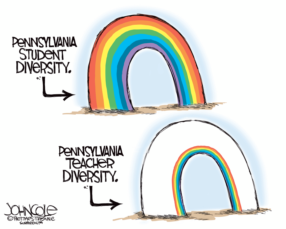  LOCAL PA TEACHER DIVERSITY by John Cole