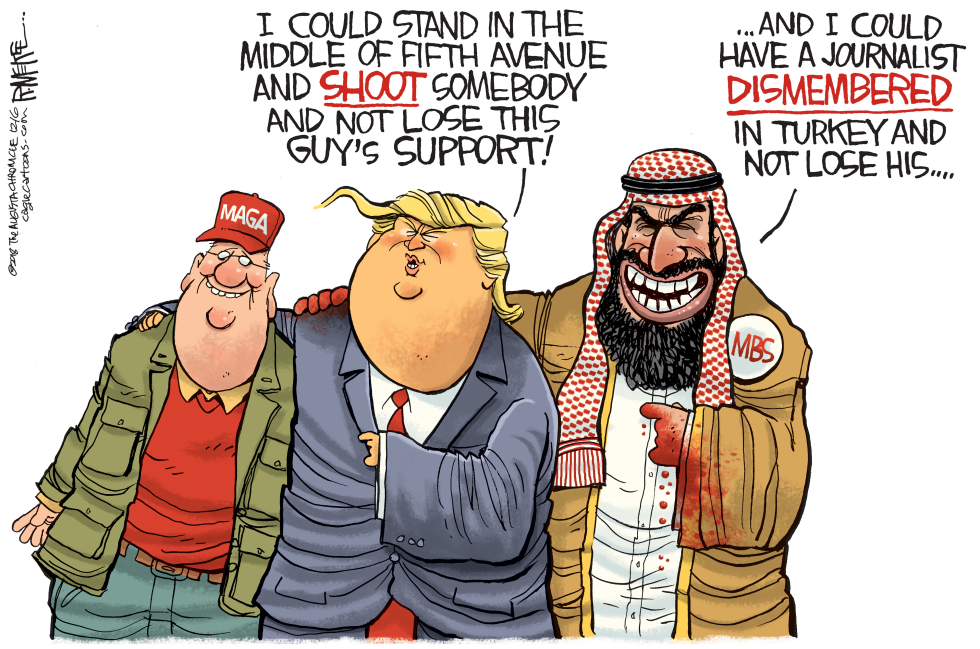  TRUMP AND MBS by Rick McKee