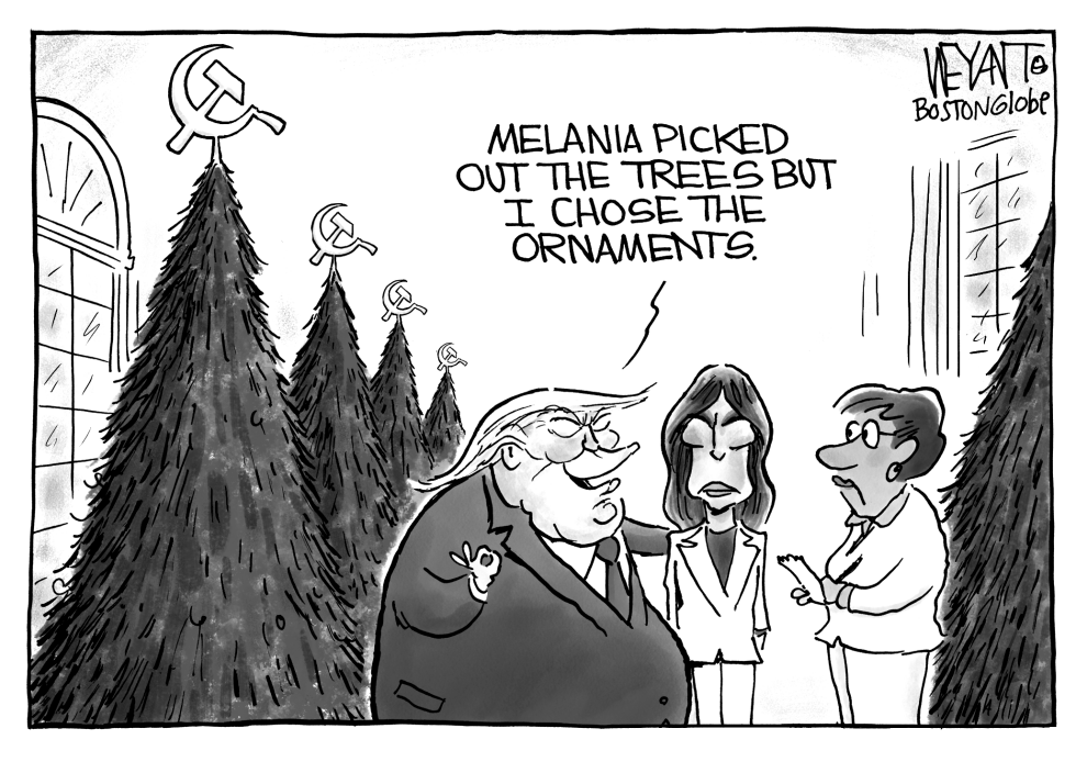  TRUMP'S RUSSIAN STAR by Christopher Weyant