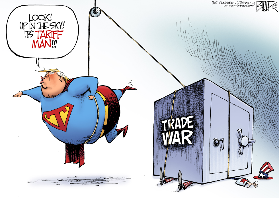  SUPER TRUMP by Nate Beeler