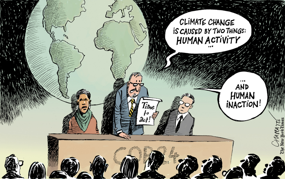  COP24 CLIMATE CONFERENCE by Patrick Chappatte