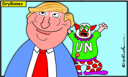 HE TRUMPS THE UN by Yaakov Kirschen