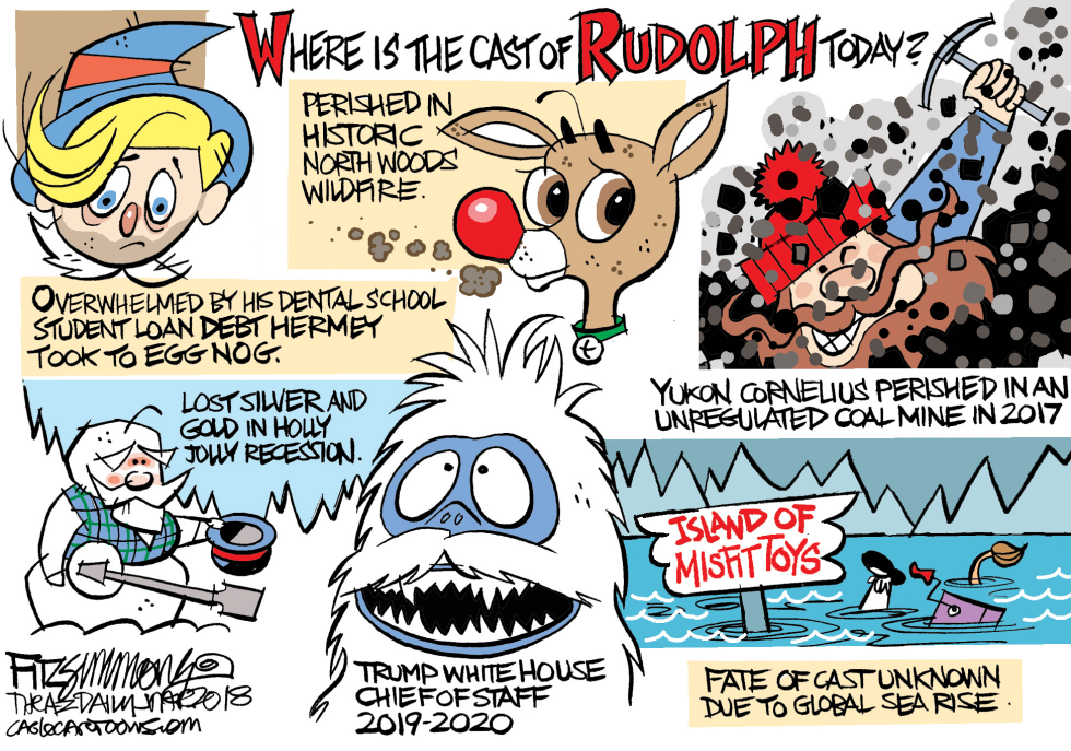  RUDOLPH by David Fitzsimmons