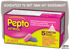 PEPTO VITRIOL LEGISLATION BLOCKER by RJ Matson