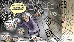 TRUMP’S WEB OF LIES by Paresh Nath