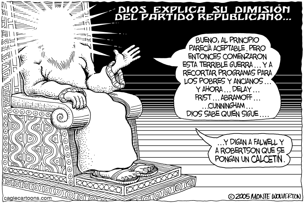  DIOS RENUNCIA AL PARTIDO REPUBLICANO by Wolverton