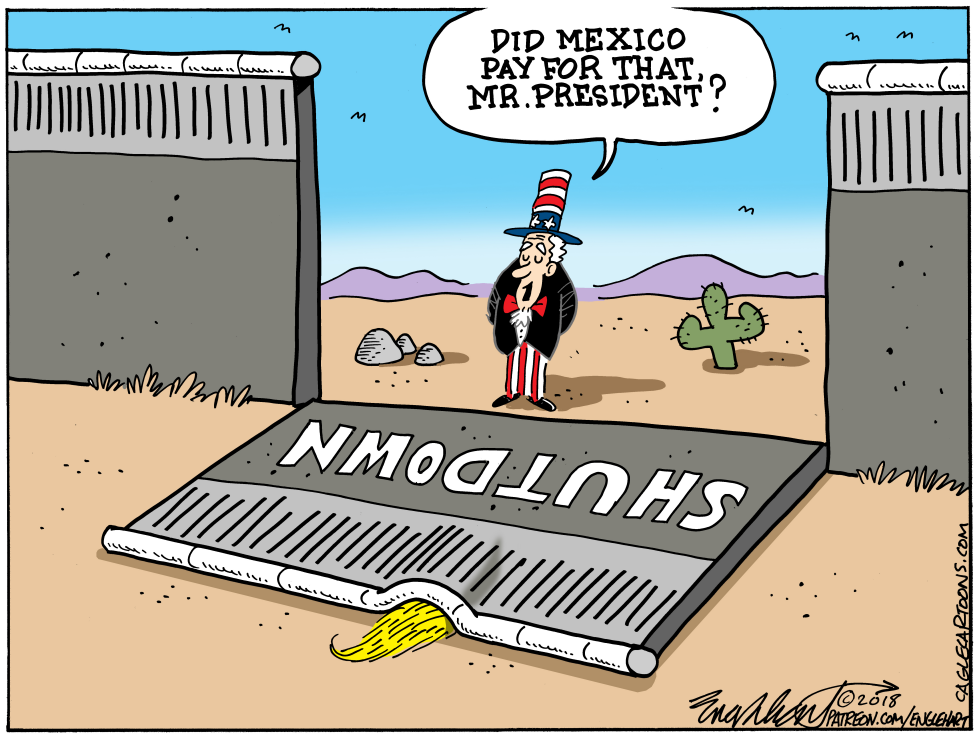  BUILD THE WALL by Bob Englehart