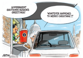 GOVERNMENT SHUTDOWN SEASON by RJ Matson