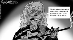 NEWTOWN SANDY HOOK by Bob Englehart