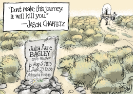 MORMON PIONEERS by Pat Bagley