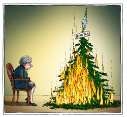 CHRISTMAS ON DOWNINGSTREET by Joep Bertrams