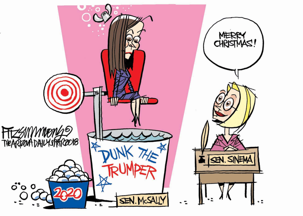  MCSALLY MCMERRY CHRISTMAS by David Fitzsimmons